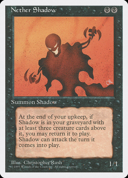 Nether Shadow - Fourth Edition