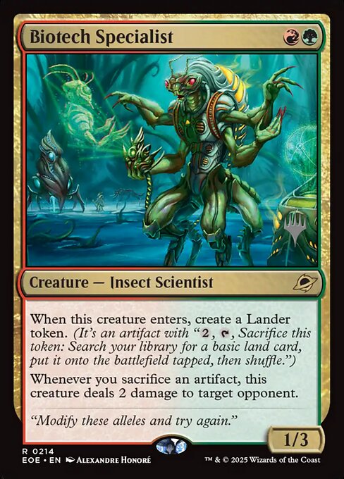 Biotech Specialist - Edge of Eternities Promos