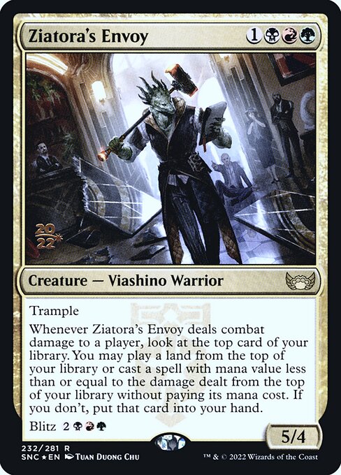 Ziatora's Envoy - Streets of New Capenna Promos