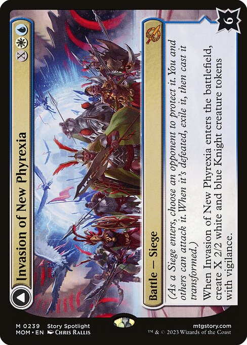 Invasion of New Phyrexia // Teferi Akosa of Zhalfir - March of the Machine