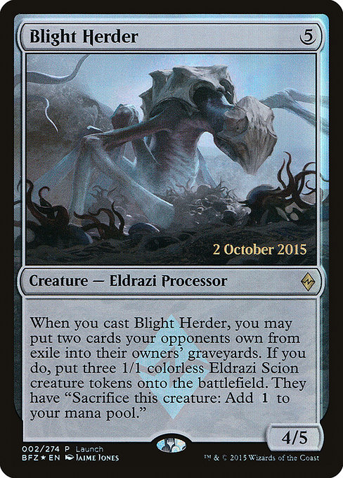 Blight Herder - Battle for Zendikar Promos