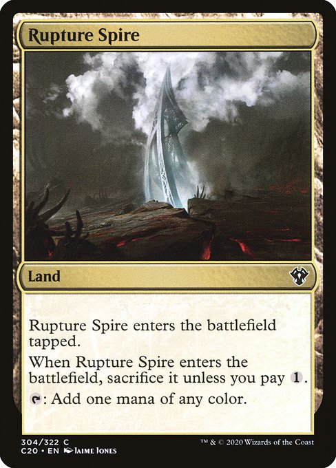 Rupture Spire - Commander 2020