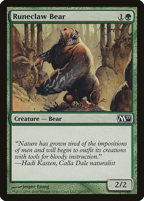 Runeclaw Bear - Magic 2011