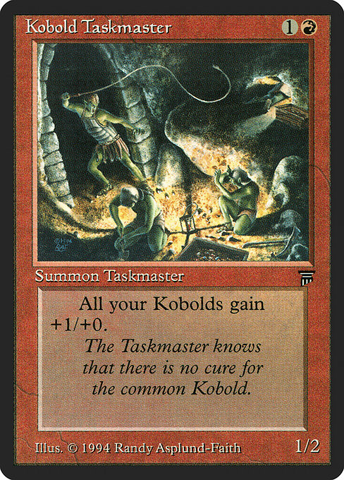 Kobold Taskmaster - Legends