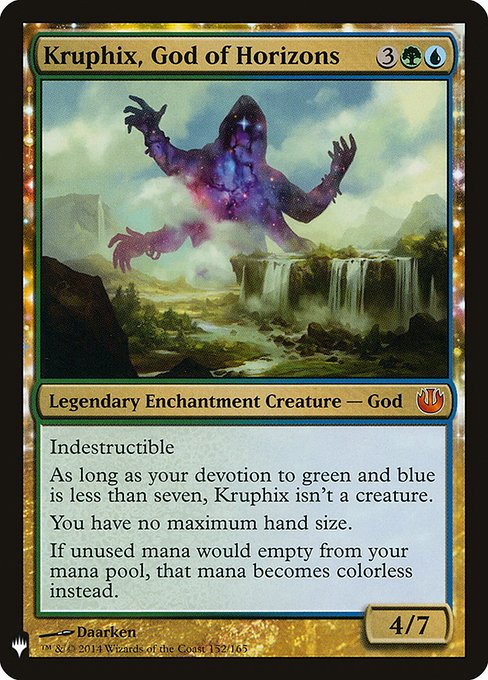 Kruphix, God of Horizons - The List