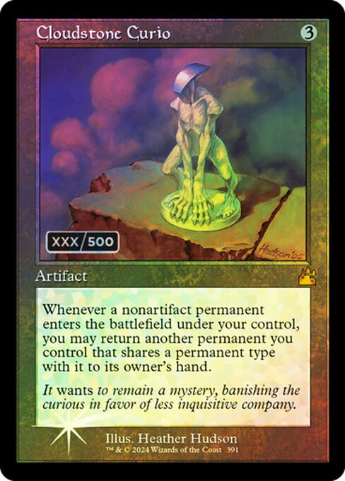 Cloudstone Curio - Ravnica Remastered - Double Rainbow, Retro