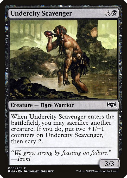 Undercity Scavenger - Ravnica Allegiance