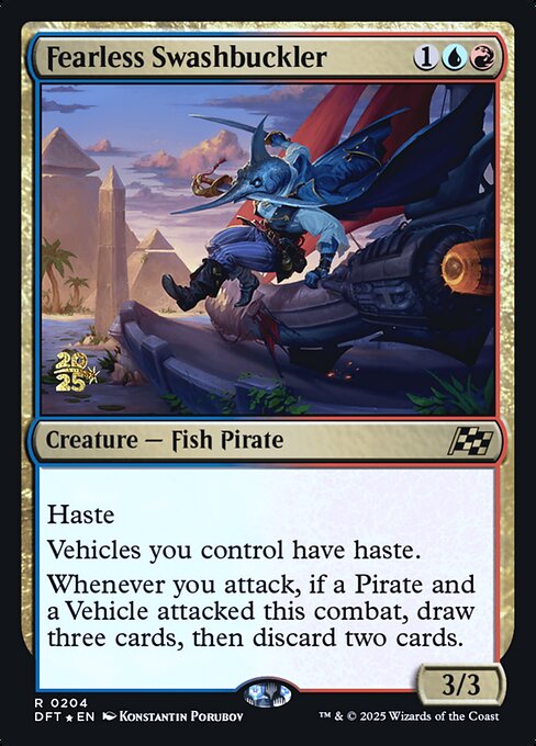 Fearless Swashbuckler - Aetherdrift Promos