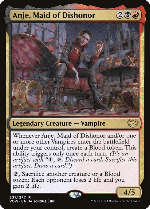 Anje, Maid of Dishonor - Innistrad: Crimson Vow