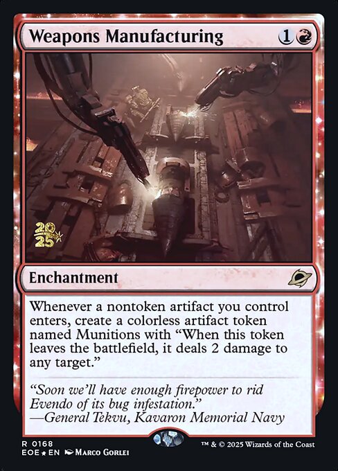 Weapons Manufacturing - Edge of Eternities Promos