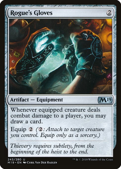 Rogue's Gloves - Core Set 2019