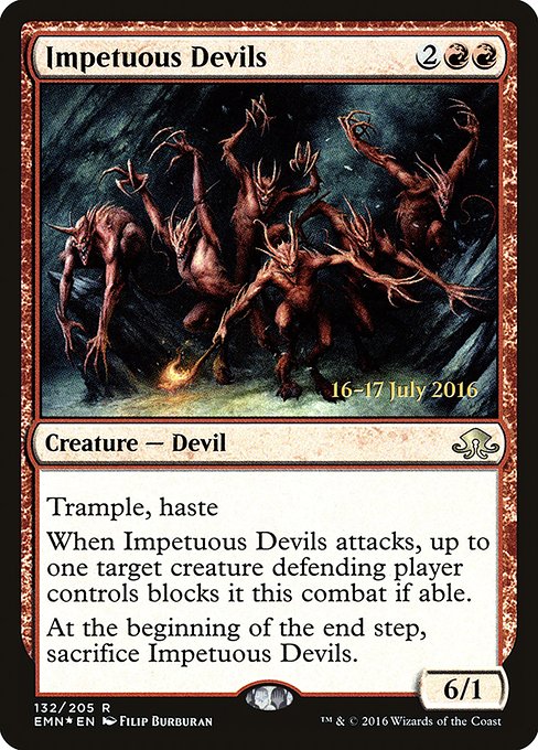 Impetuous Devils - Eldritch Moon Promos - Promo Foil