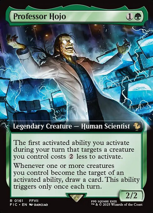 Professor Hojo - Final Fantasy Commander - Extended Art