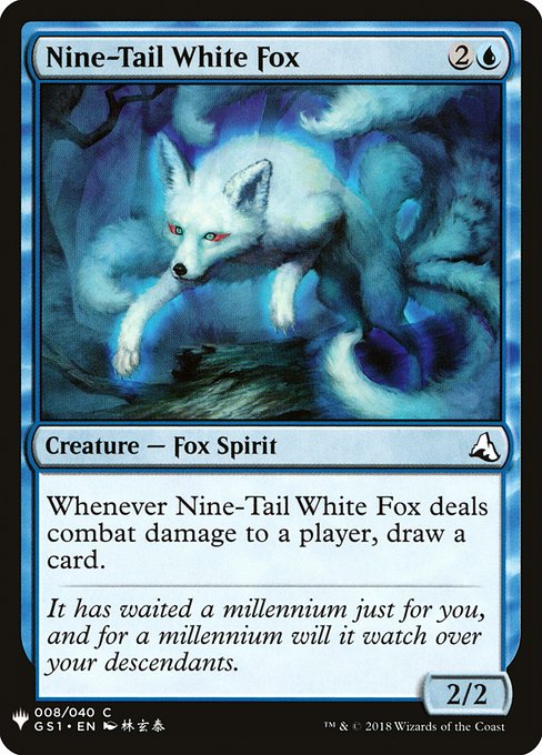 Nine-Tail White Fox - The List