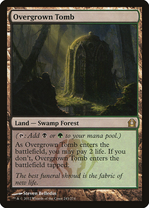 Overgrown Tomb - Return to Ravnica