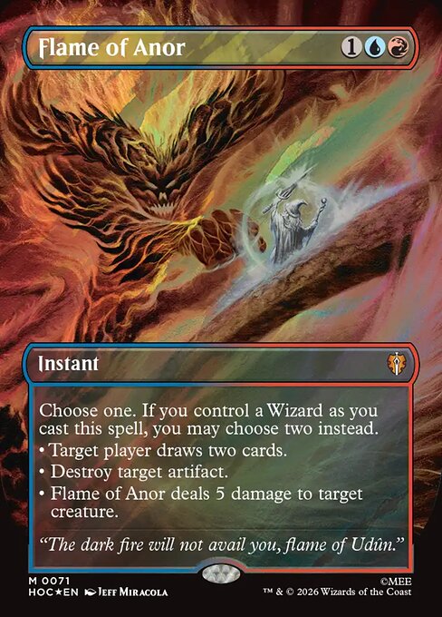 Flame of Anor - The Hobbit Commander
