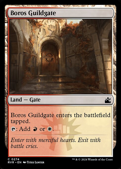 Boros Guildgate - Ravnica Remastered