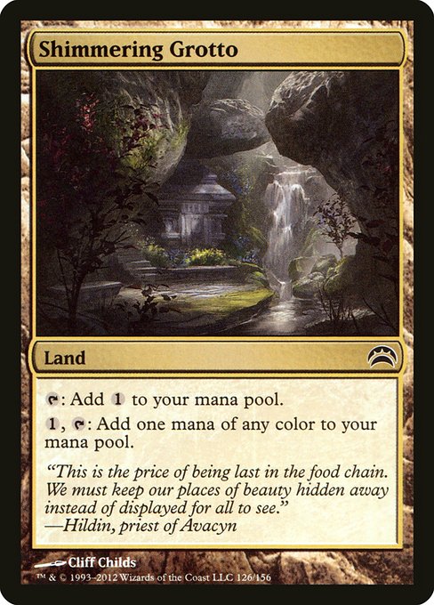 Shimmering Grotto - Planechase 2012