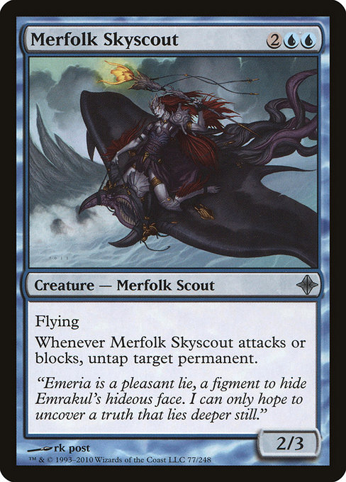 Merfolk Skyscout - Rise of the Eldrazi