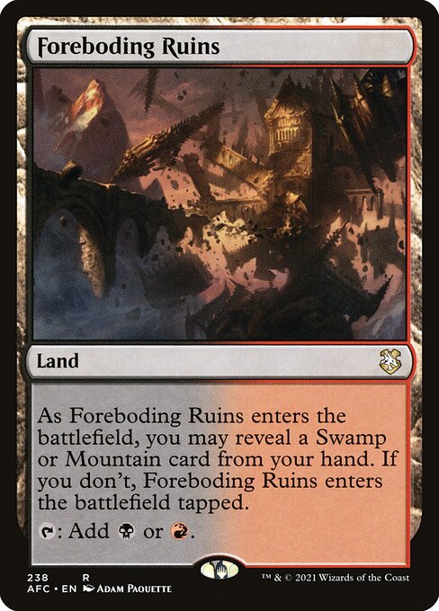 Foreboding Ruins - Forgotten Realms Commander