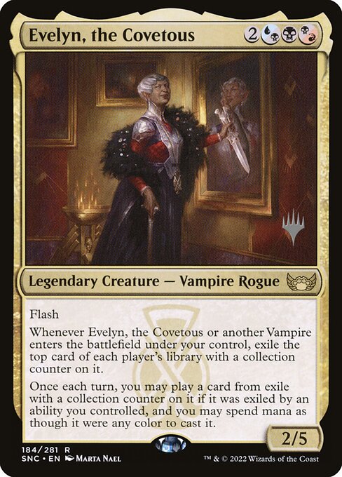 Evelyn, the Covetous - Streets of New Capenna Promos