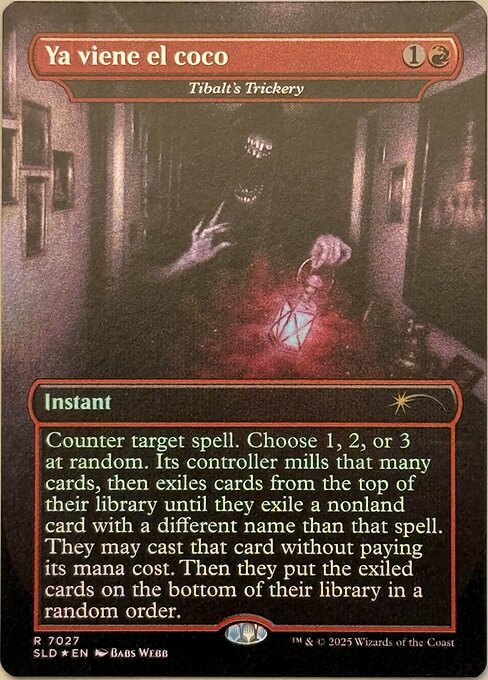 Ya viene el coco (Tibalt's Trickery) - Secret Lair Drop - Borderless