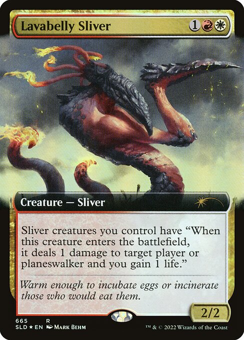 Lavabelly Sliver - Secret Lair Drop - Promo Foil