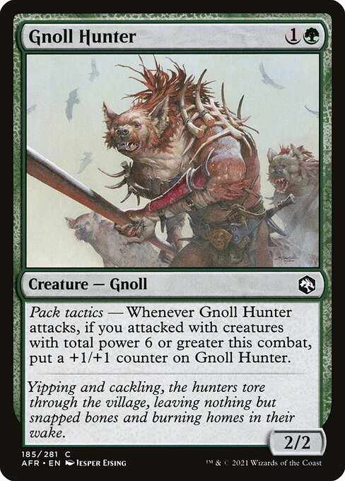 Gnoll Hunter - Adventures in the Forgotten Realms