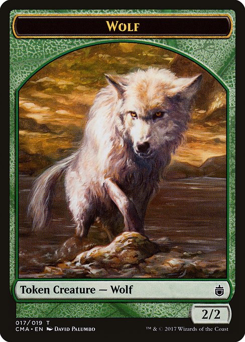 Wolf - Commander Anthology Tokens