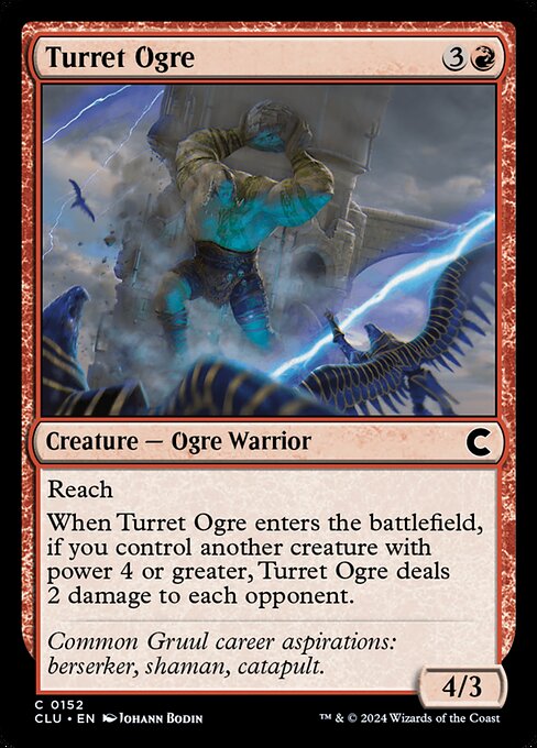 Turret Ogre - Ravnica: Clue Edition