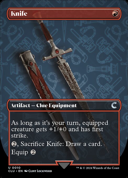 Knife - Ravnica: Clue Edition