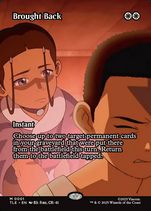 Brought Back - Avatar: The Last Airbender Eternal - Borderless