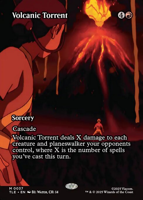 Volcanic Torrent - Avatar: The Last Airbender Eternal - Borderless
