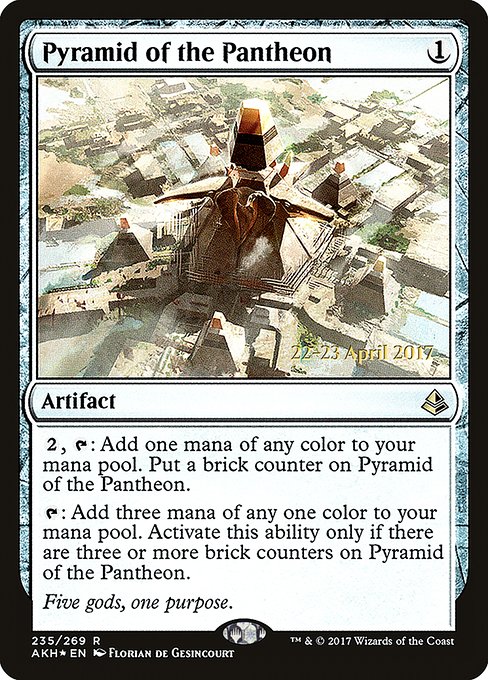 Pyramid of the Pantheon - Amonkhet Promos - Promo Foil