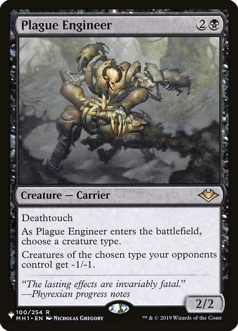 Plague Engineer - The List