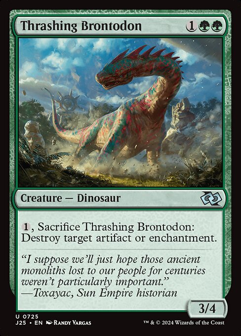 Thrashing Brontodon - Foundations Jumpstart