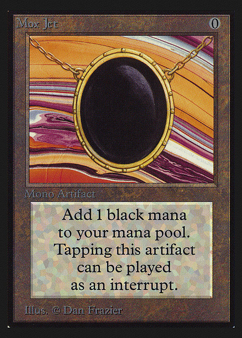 Mox Jet - Intl. Collectors' Edition