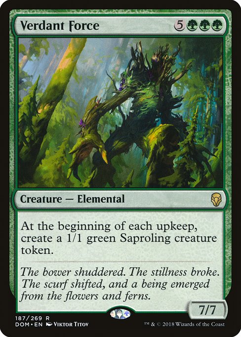 Verdant Force - Dominaria