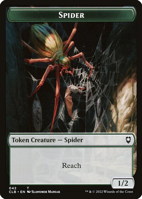 Spider - Commander Legends: Battle for Baldur's Gate Tokens