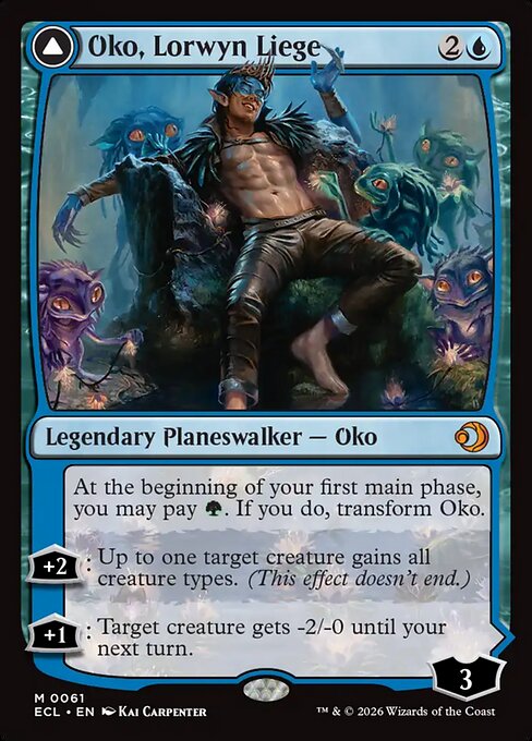 Oko, Lorwyn Liege // Oko, Shadowmoor Scion - Lorwyn Eclipsed