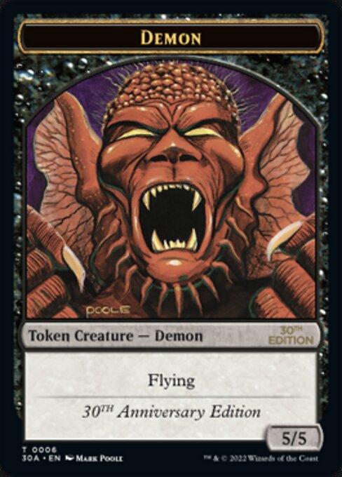 Demon - 30th Anniversary Edition Tokens