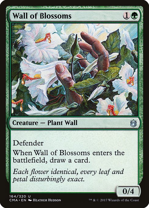 Wall of Blossoms - Commander Anthology