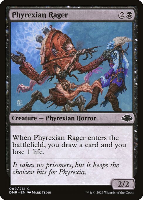 Phyrexian Rager - Dominaria Remastered