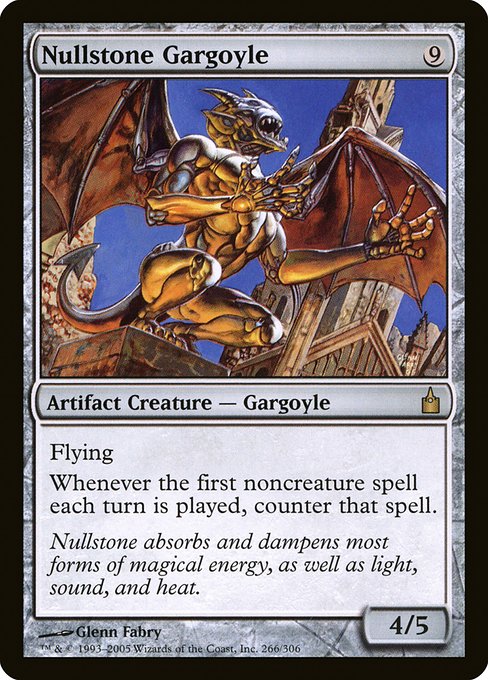 Nullstone Gargoyle - Ravnica: City of Guilds