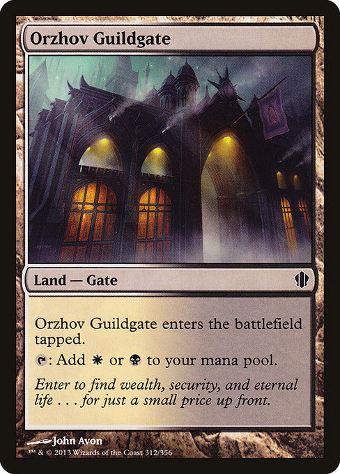 Orzhov Guildgate - Commander 2013