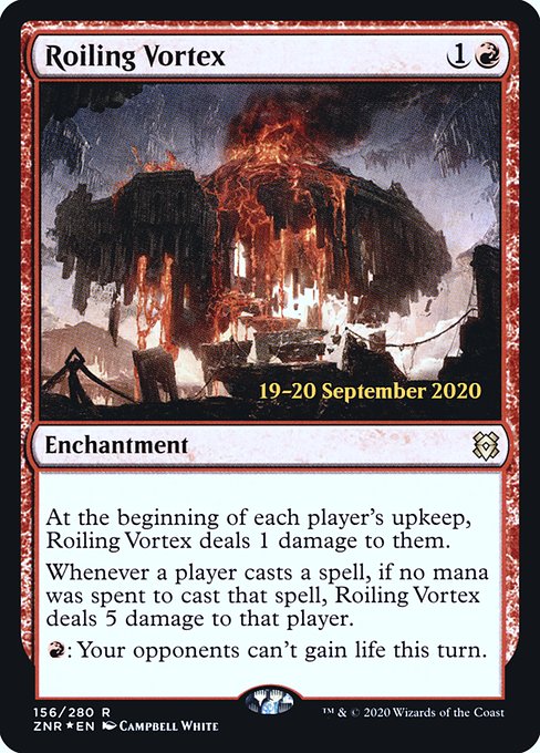 Roiling Vortex - Zendikar Rising Promos - Promo Foil