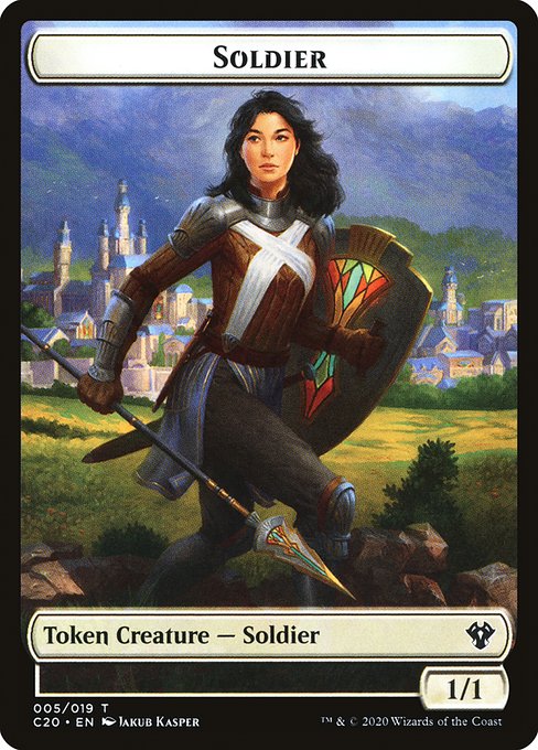 Soldier - Commander 2020 Tokens