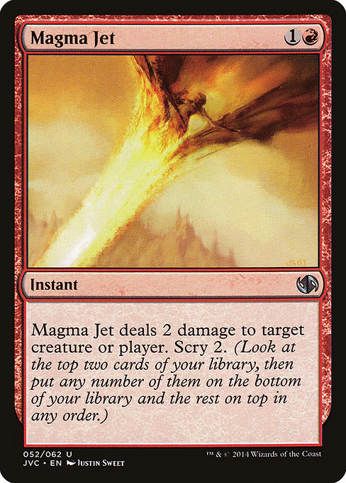 Magma Jet - Duel Decks Anthology: Jace vs. Chandra