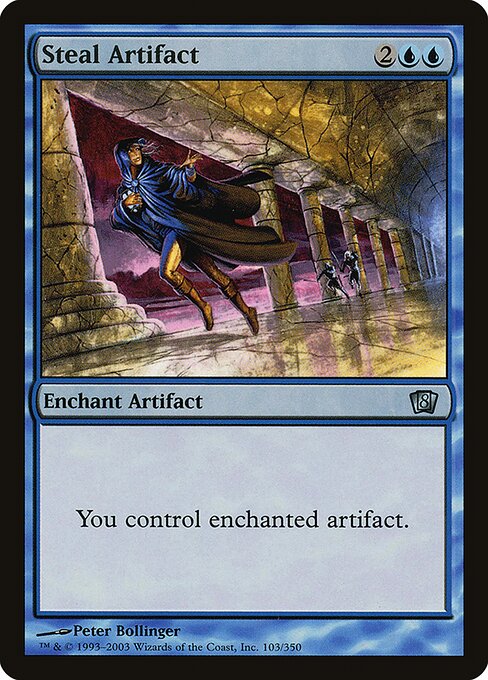 Steal Artifact - Eighth Edition - Promo Foil