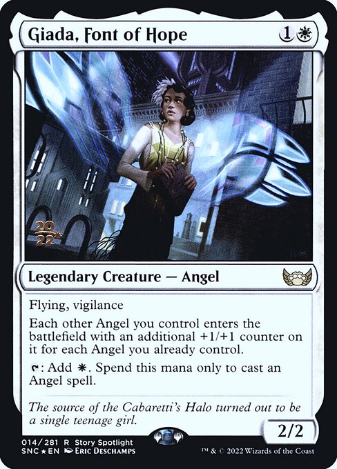 Giada, Font of Hope - Streets of New Capenna Promos - Promo Foil